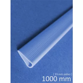 Plakátsín 1000mm - műanyag - fehér <13mm széles>