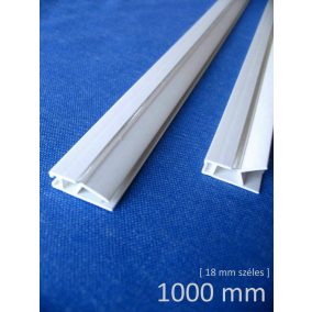 Pattintós szorító sín 1000mm <18mm széles>