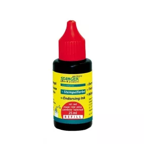 Bélyegzőfesték - 25ml PIROS Stanger
