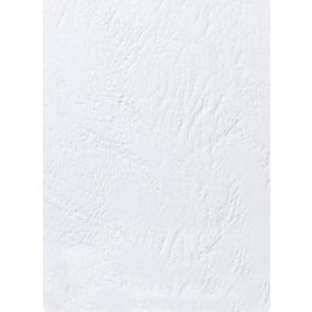   Kötészeti borító <papír> A3 Bőrprégelt - FEHÉR Bőrhatású 250g <100db>