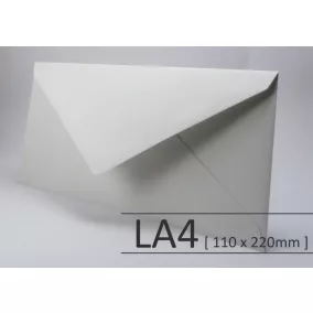   Kreatív boríték - Gmund cotton - new grey - 110g - LA4 <110x220mm>