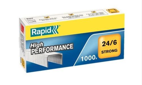 Tűzőkapocs 24/6 - Rapid Strong - <1000db/dob>