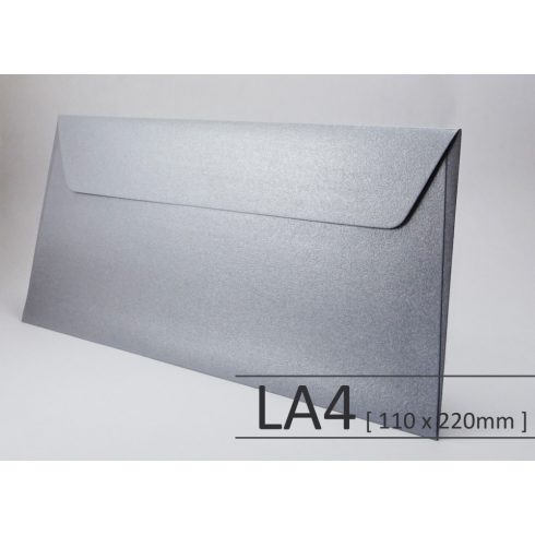 Kreatív boríték - Csillogó  chrome - LA4 <110x220mm>