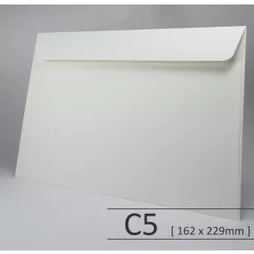   Kreatív boríték - Via Linen - pure white - C5 <162x229mm>