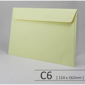   Kreatív boríték - Via Linen - elefántcsont - C6 <114x162mm>