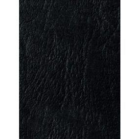   Kötészeti borító <papír> A3 Bőrprégelt - FEKETE Bőrhatású 250g <100db>