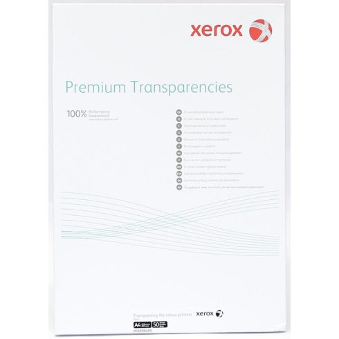 Írásvetítő (hőálló) fólia - A4 Víztiszta Xerox <100lap/dob>