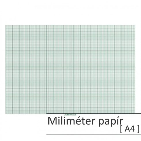 Milliméter papír A3 <100ív/csom>