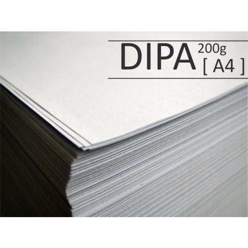 DIPA - A4 műszaki rajzlap - 200gr <250ív/csom>