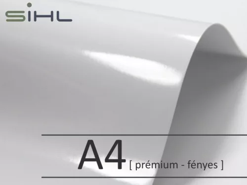 Fényes fotópapír A4 - Sihl Glossy - 285g <100lap/csom>