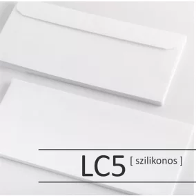 Boríték LC5 szilikon bélésnyomott <500db/dob>
